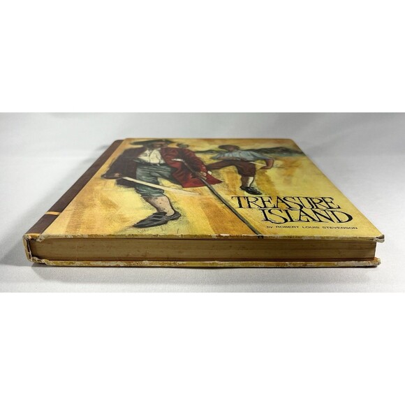 Treasure Island by Robert Louis Stevenson 1968 Educator Classic Library Vol 1 - Picture 8 of 11